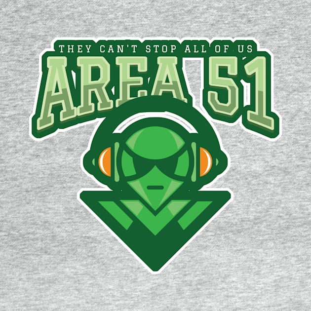 Area 51, they can't stop all of us by Patricke116